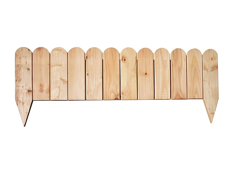 Bordure de jardin en mélèze huilé 30 x 120 cm Unitaire