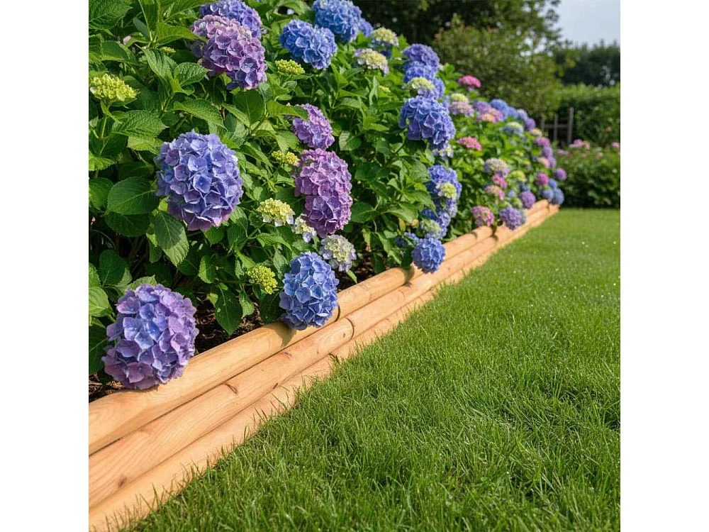 Retenue de terre en mélèze huilé 55 x 16.5 cm Unitaire