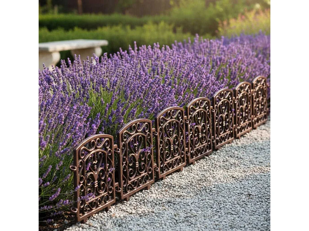 Bordure à assembler en fonte Tradition Lot de 20