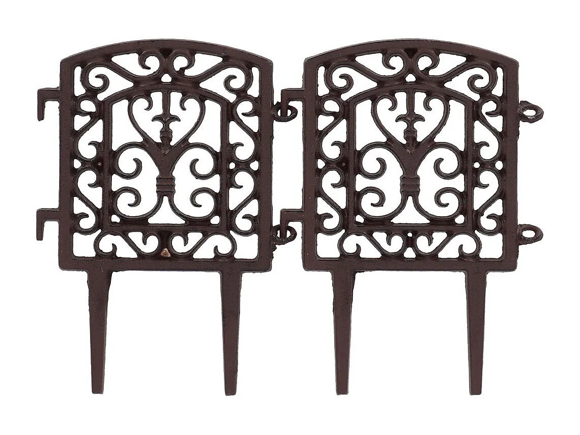 Bordure à assembler en fonte Tradition Lot de 20