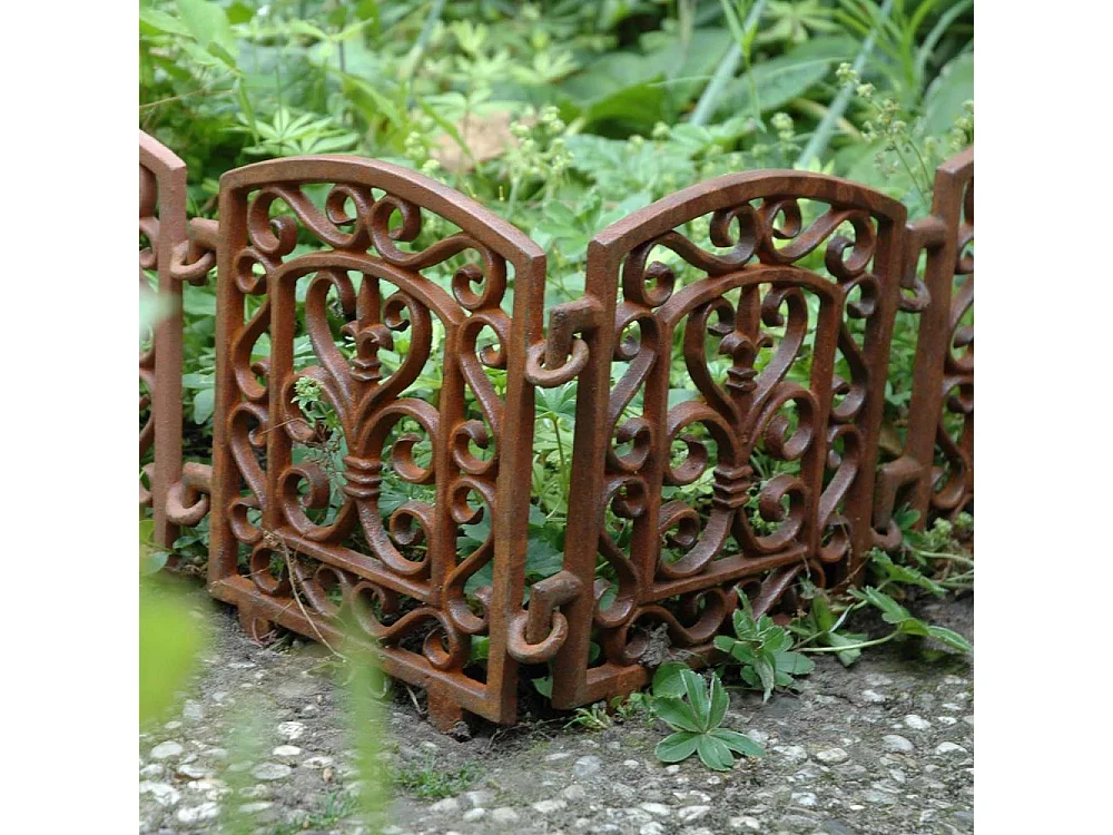 Bordure à assembler en fonte Tradition Lot de 20