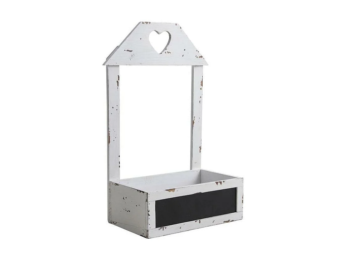 Jardinières murales en bois + ardoise (lot de 2)