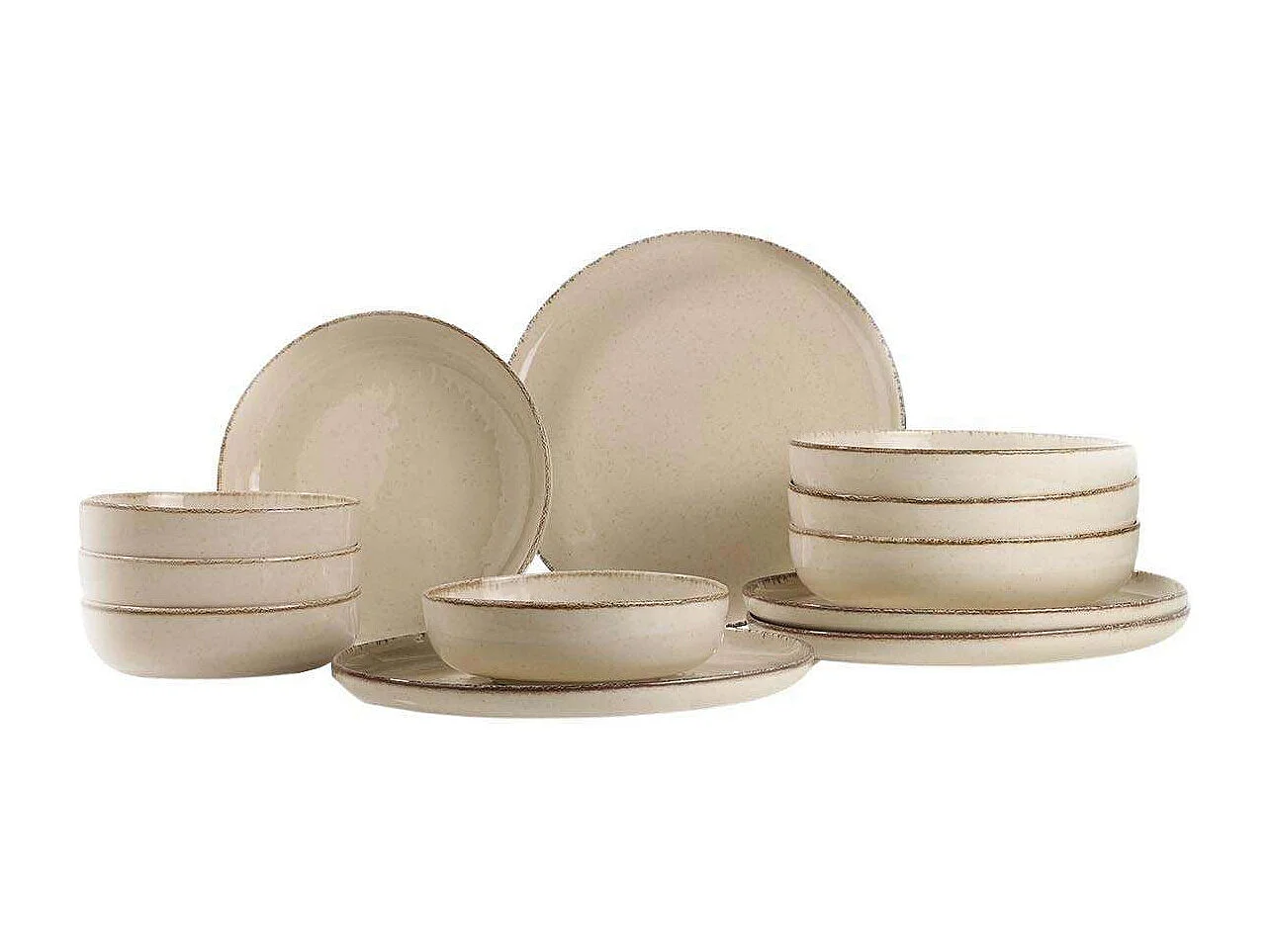 Service de table en porcelaine Dinner 12 pièces