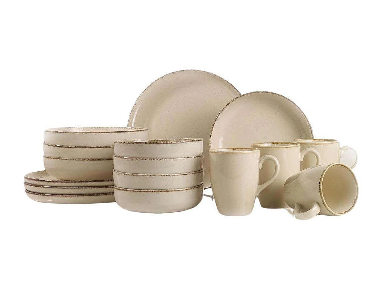 Service de table en porcelaine Dinner 16 pièces