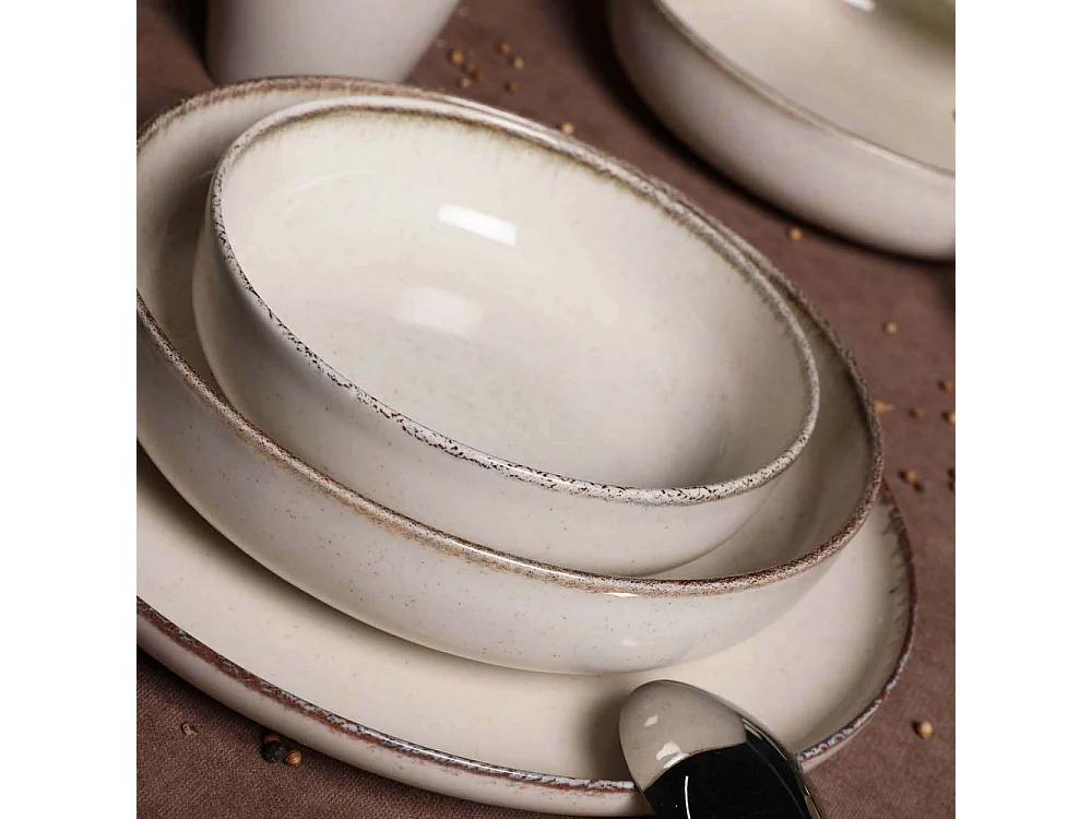 Service de table en porcelaine Dinner 16 pièces