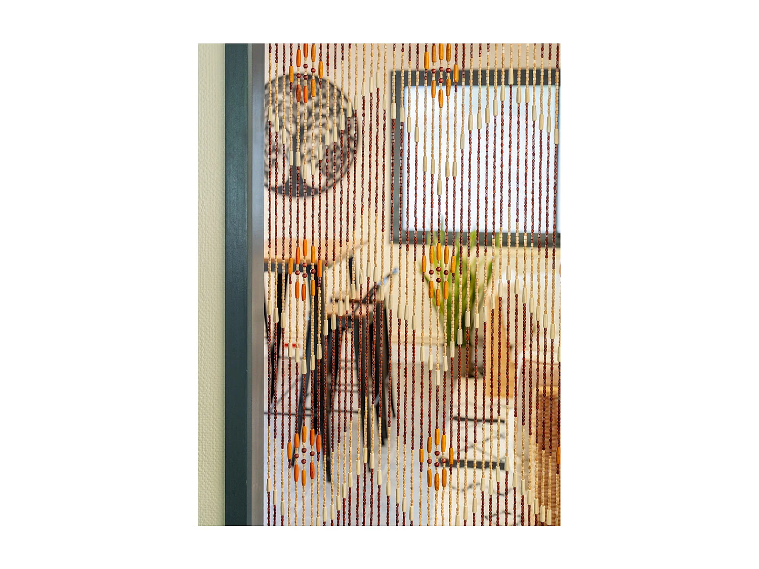 Rideau de porte en bois Pics