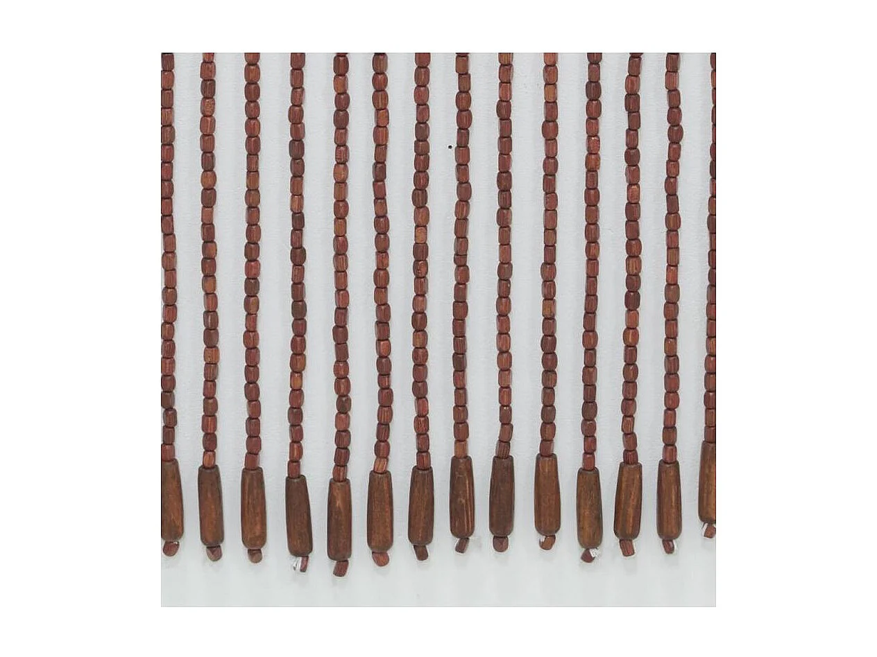 Rideau de porte en bois Losange