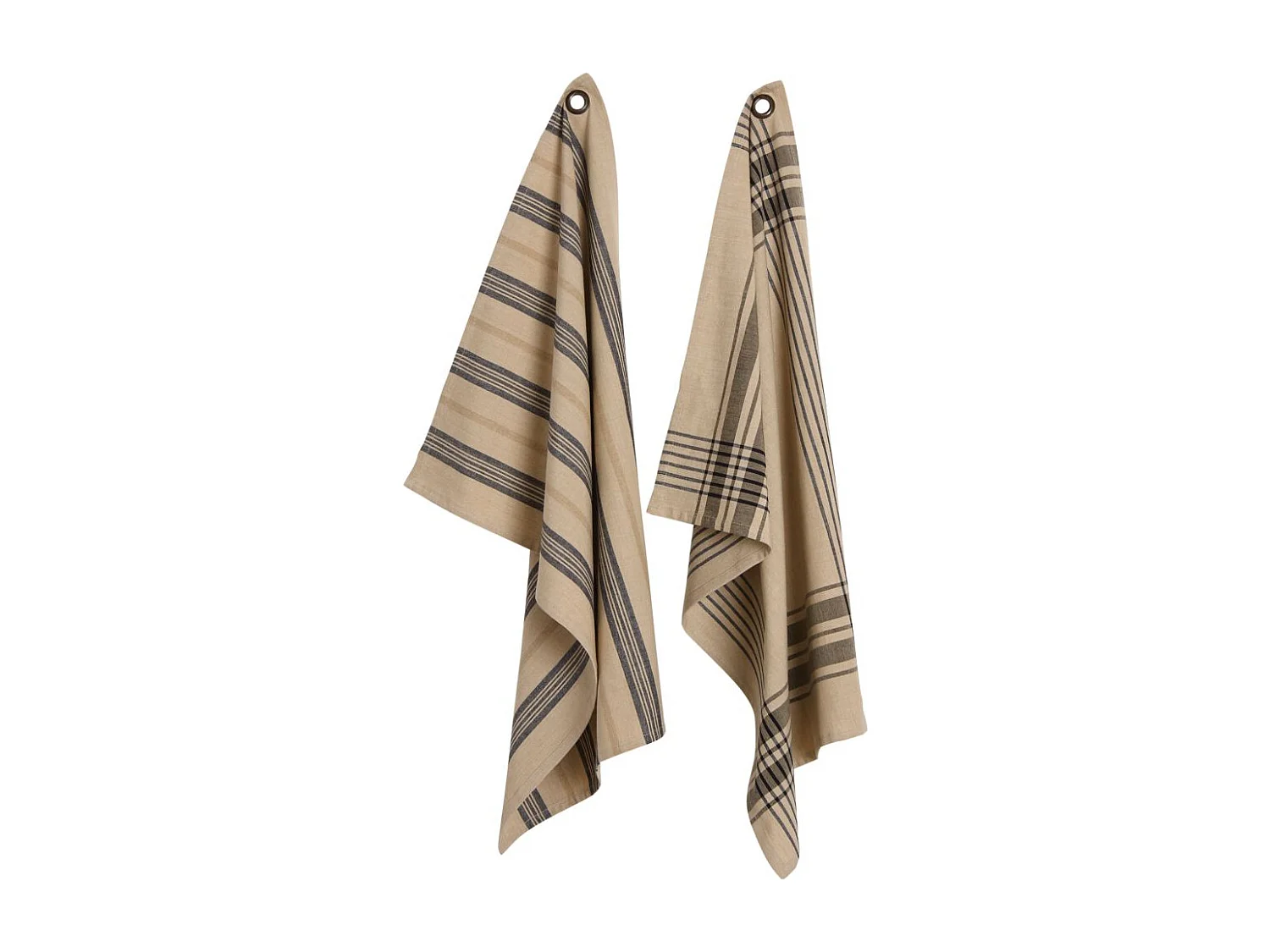 Torchon à rayures (Lot de 2)