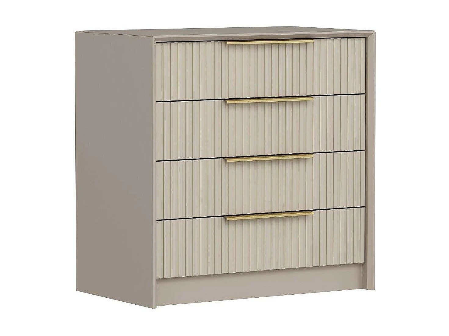 Cómoda Kale Lux 7939 piedra 72x77x45 cm