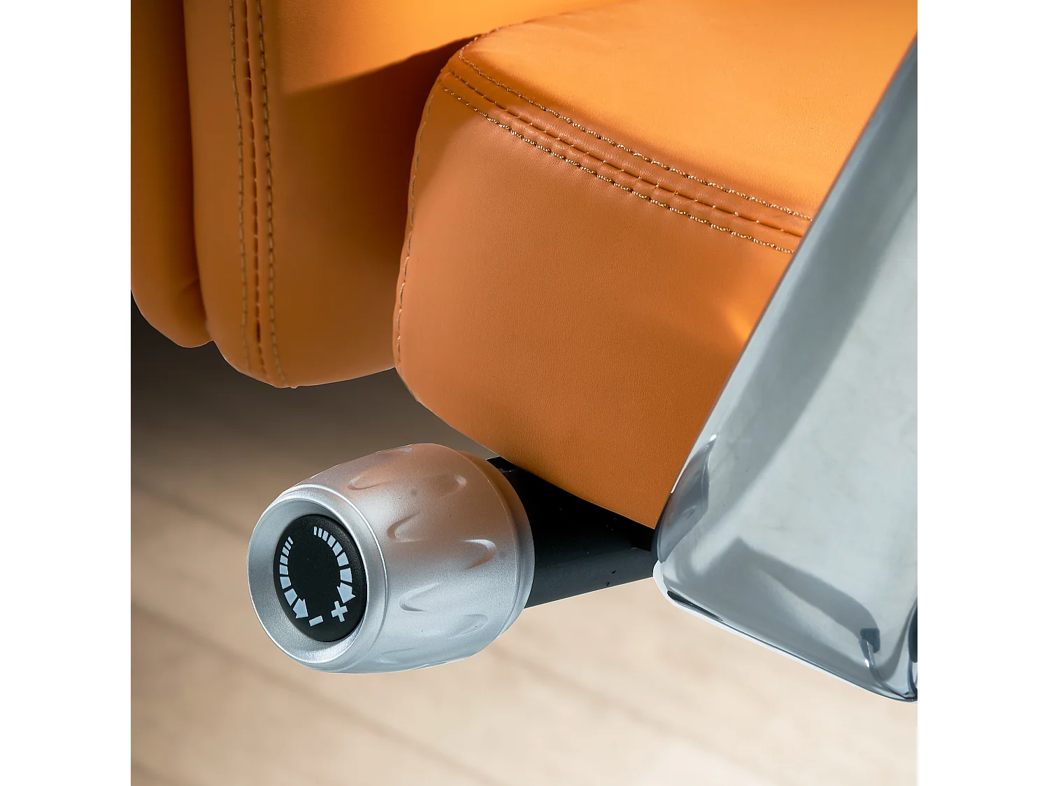 Chaise de Bureau Simili Cuir Fauteuil Ergonomique Siège Pivotante 120kg