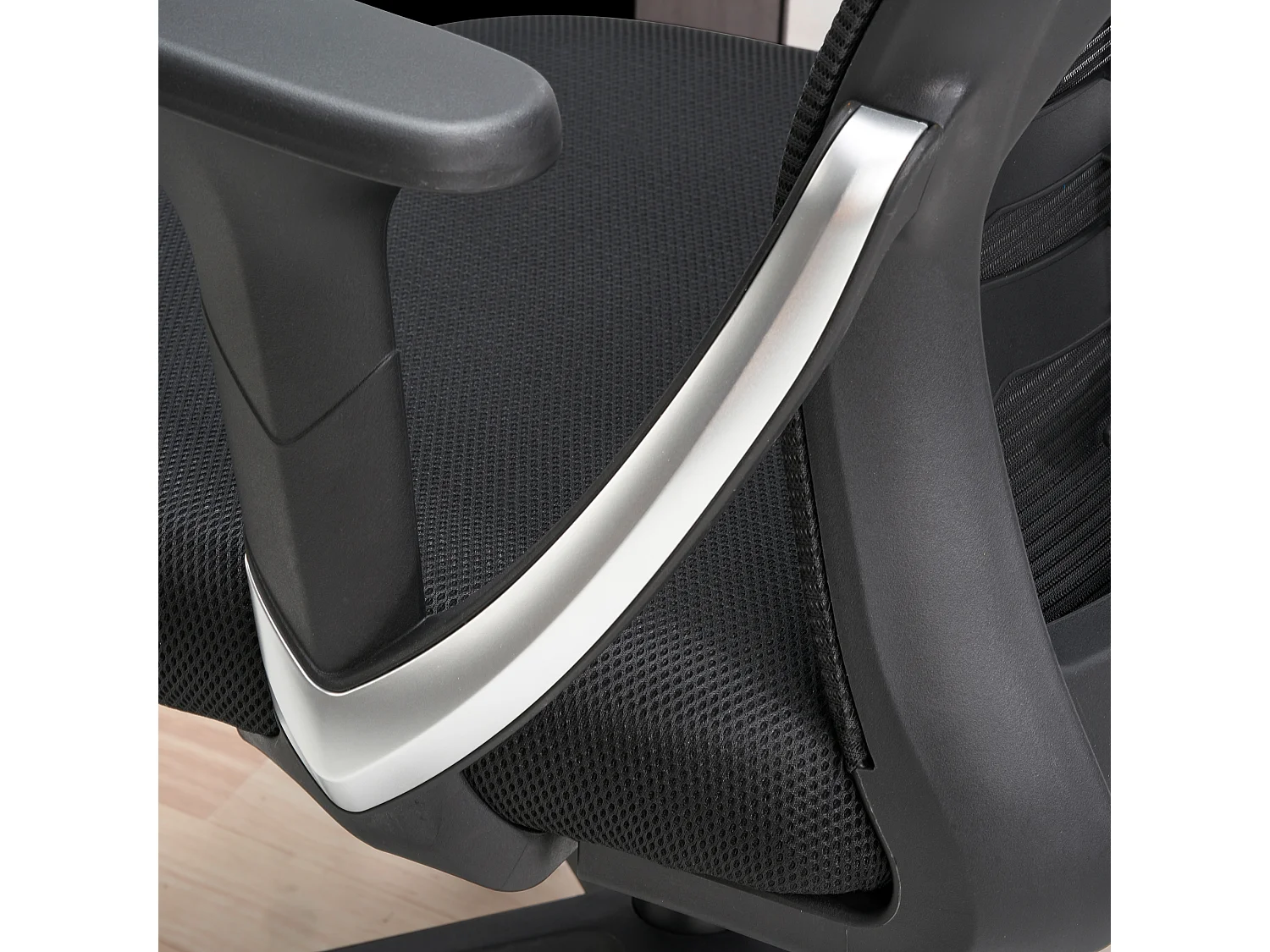 Bürostuhl Schreibtischstuhl Mesh Schwarz Drehstuhl Ergonomisch 120 kg