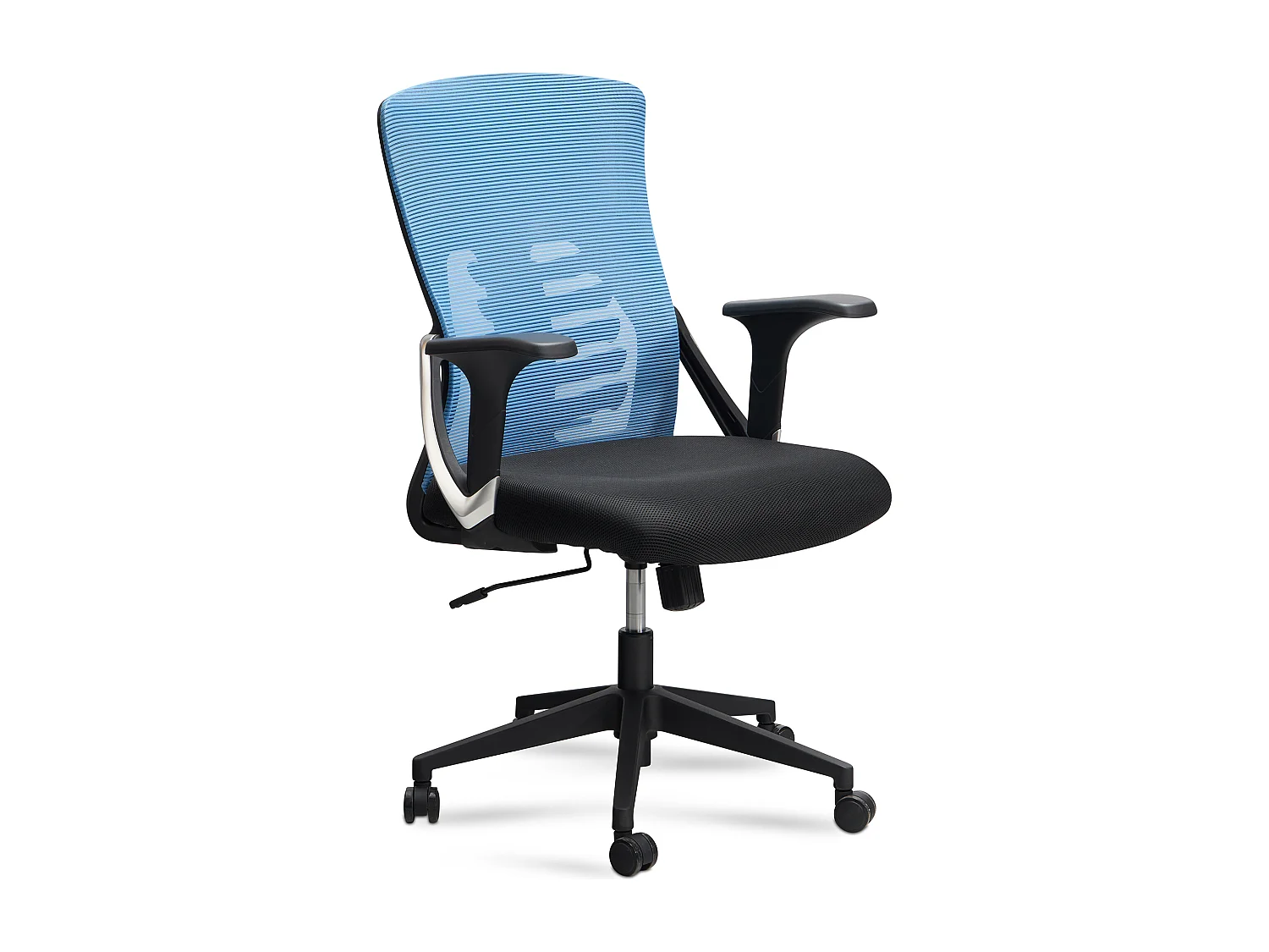 Chaise de Bureau Tissu Fauteuil Ergonomique Siège Pivotante 120 kg