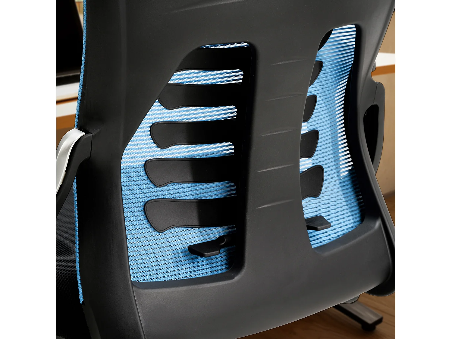 Chaise de Bureau Tissu Fauteuil Ergonomique Siège Pivotante 120 kg