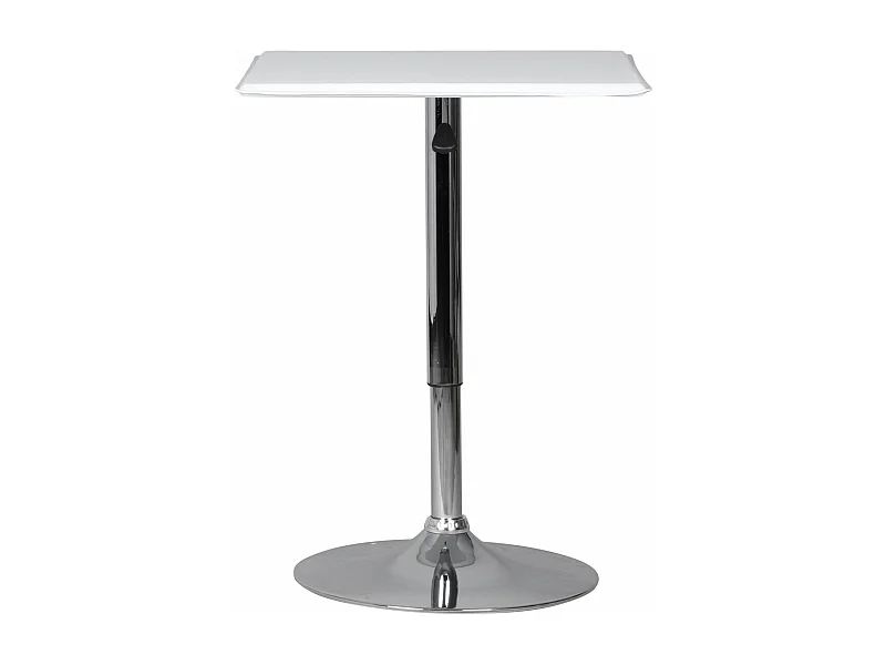 Bartisch Stehtisch Bistrotisch Alu Partytisch Metall höhenverstellbar eckig