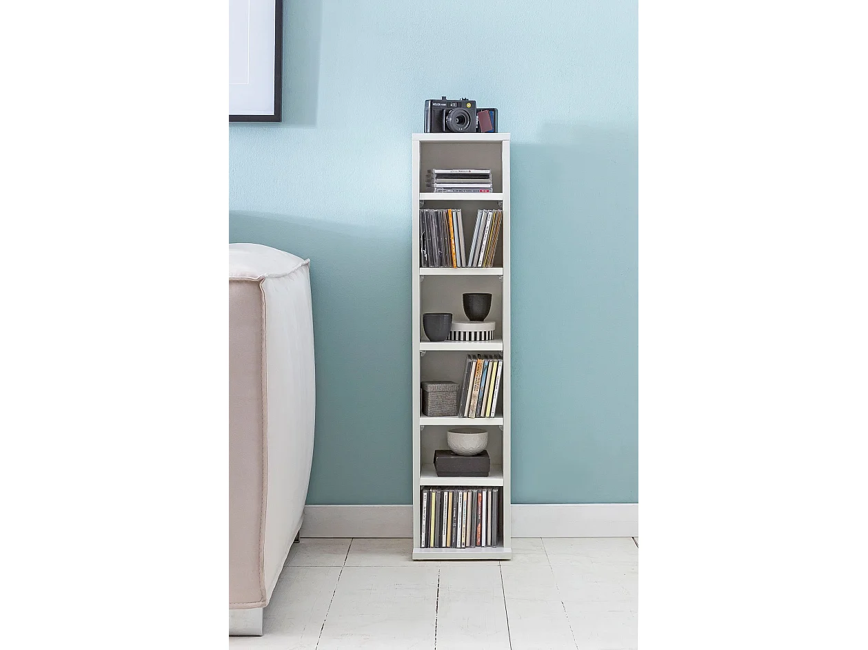 CD Aufbewahrung DVD Ständer Regal Turm Tower Archivierung Nischenregal