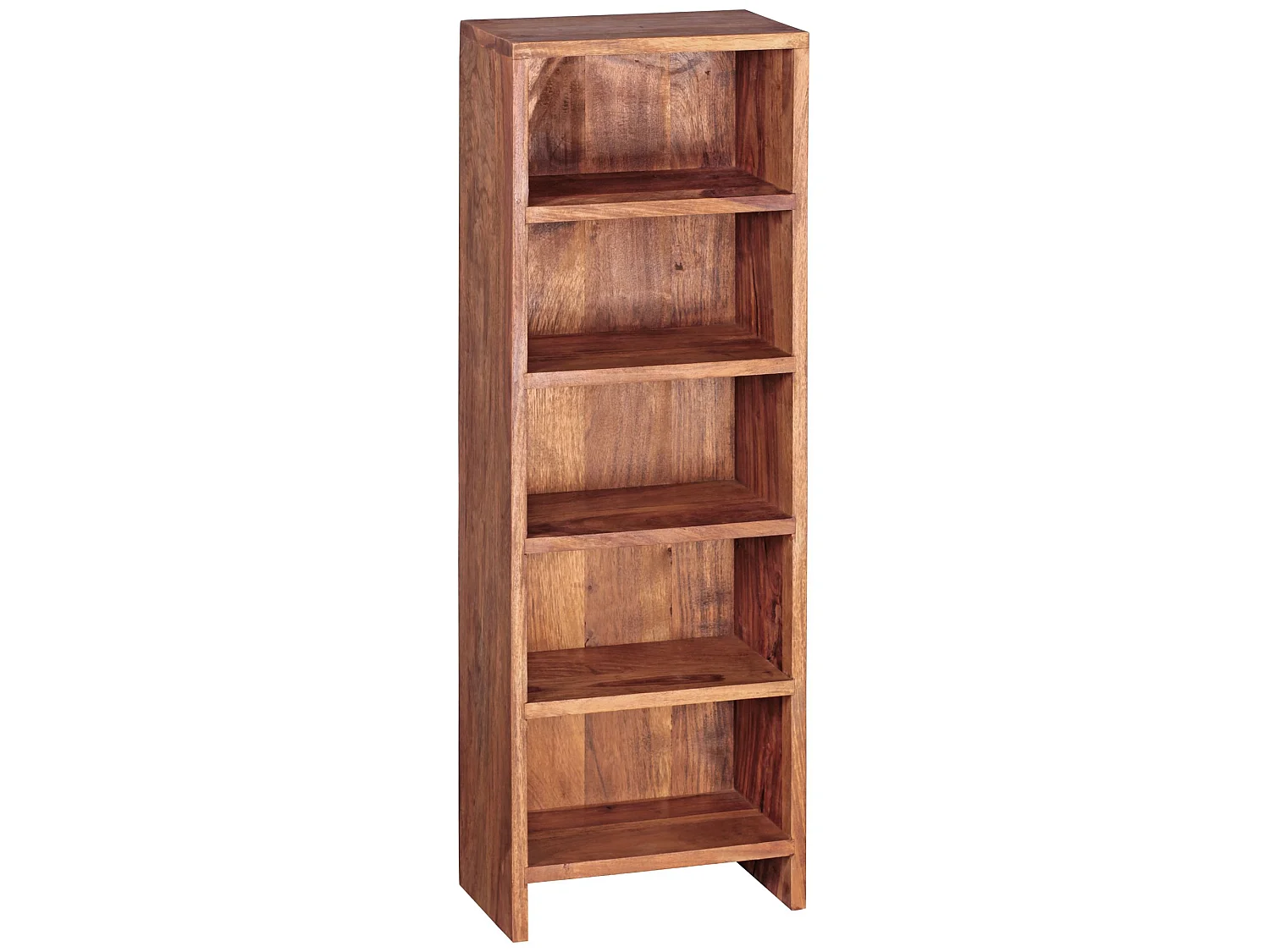 Étagère Rangement CD bois massif 30x90x17cm Meuble de Rangement Étagère