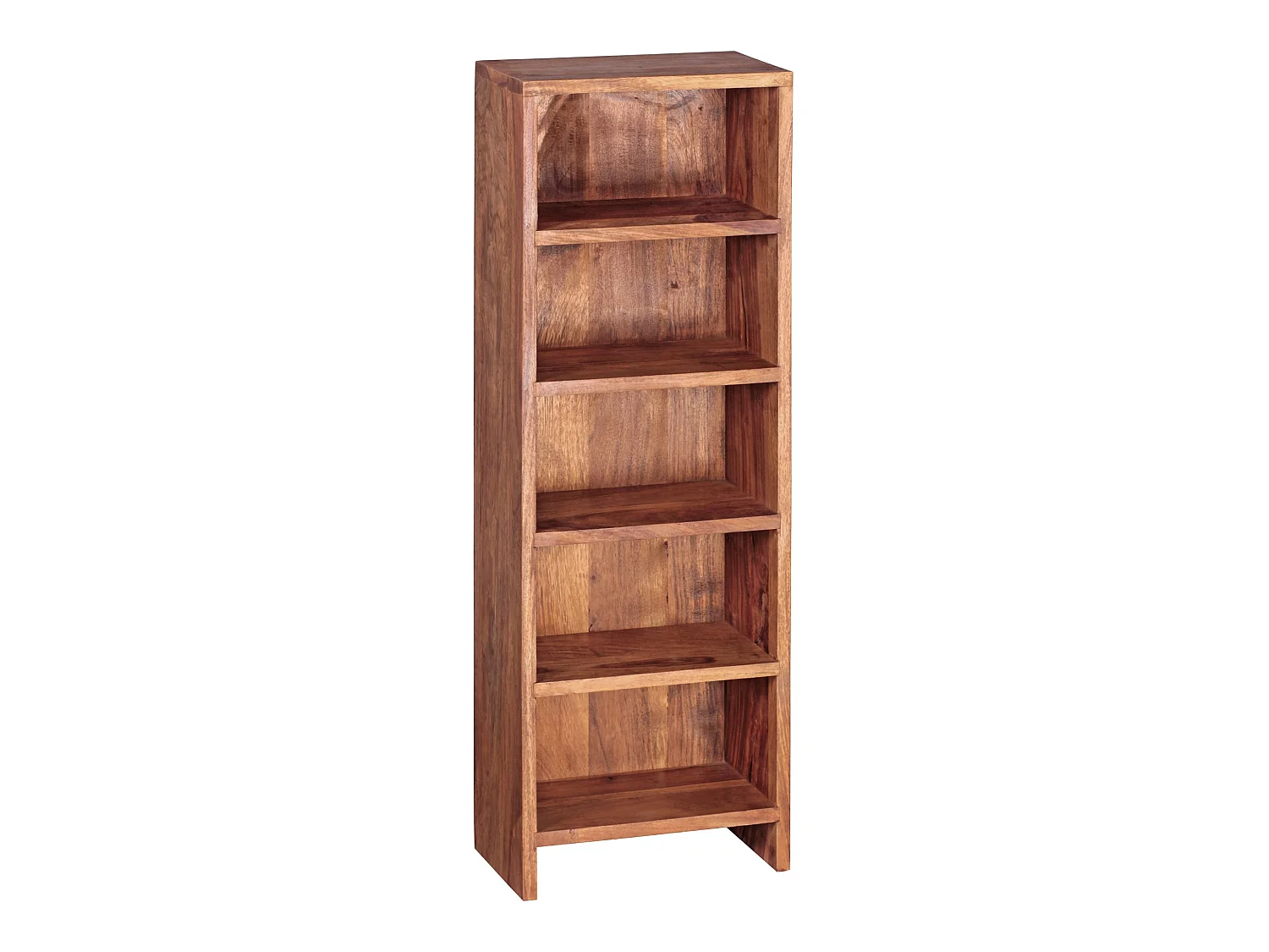 Étagère Rangement CD bois massif 30x90x17cm Meuble de Rangement Étagère