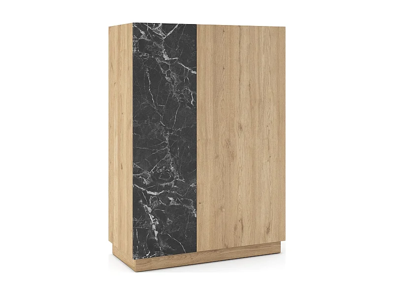 Kast Dione - 90x41.8x127cm - Bruin