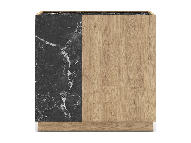 Dressoir Dione - 80x41.8x78.5cm - Bruin