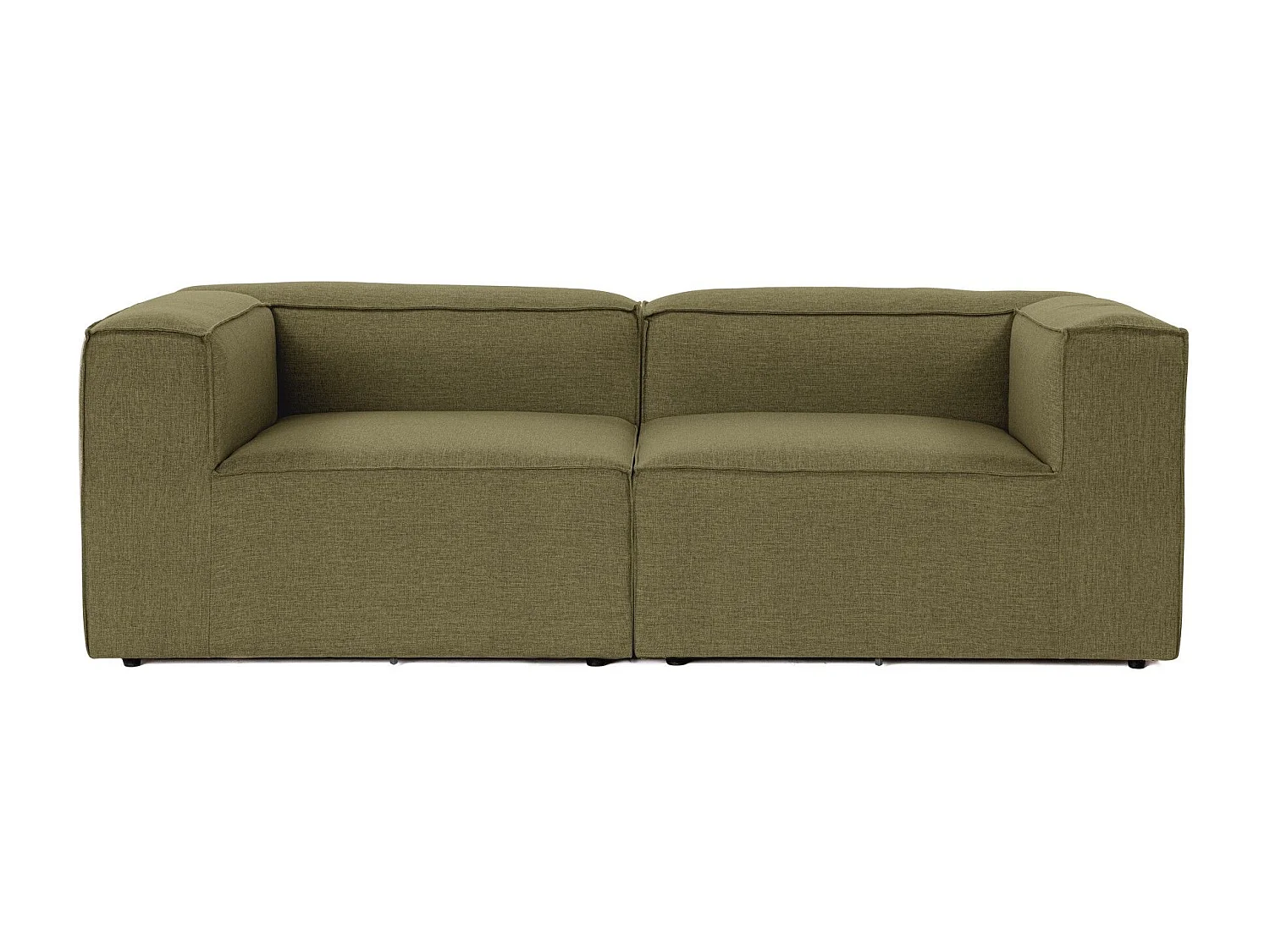 Canapé 2 places Biglo Lin Vert