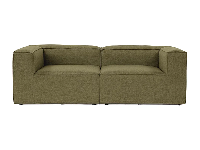 Canapé 2 places Biglo Lin Vert