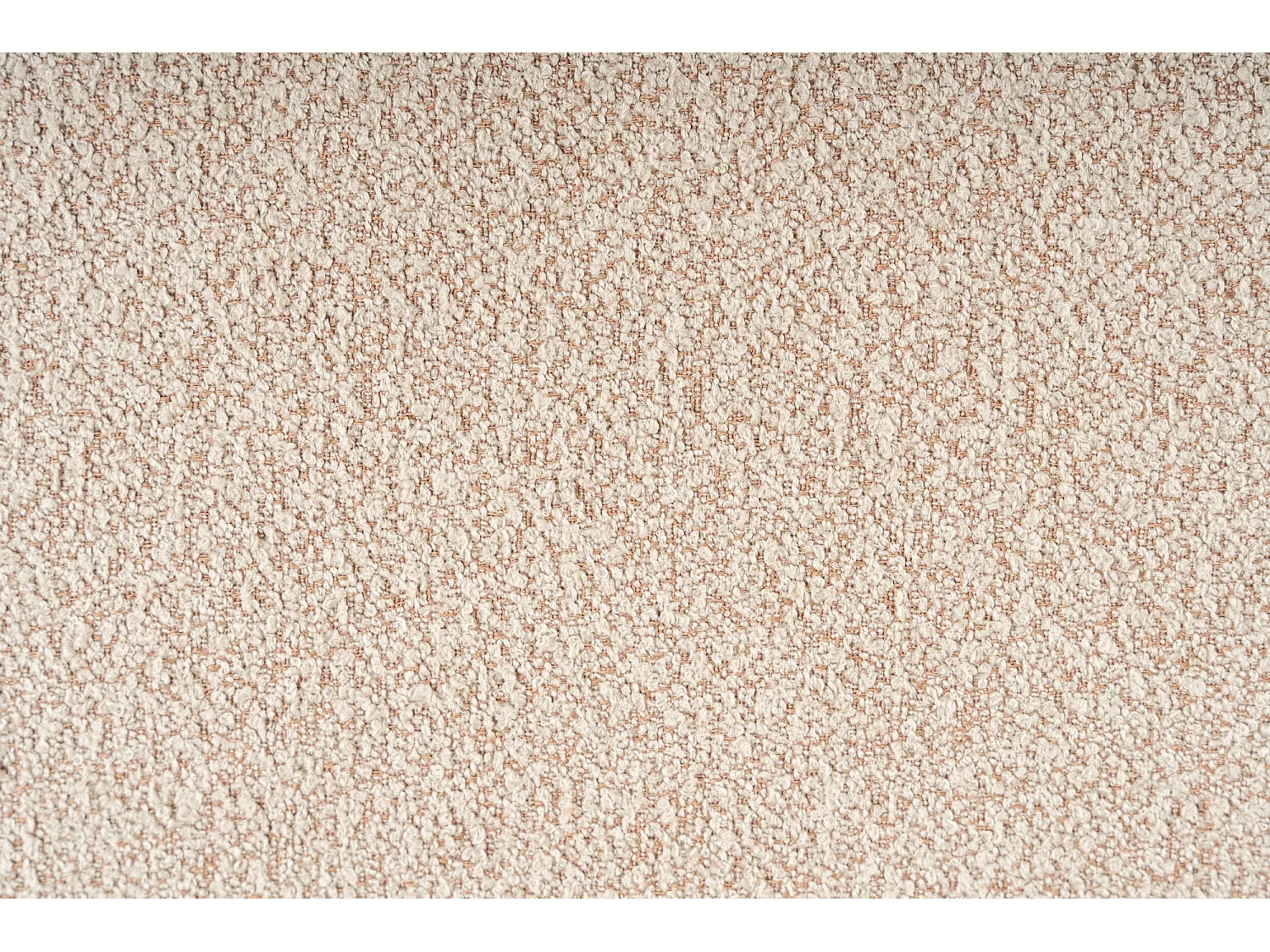 Elegante sillón de 1 plaza, color melocotón, 83 x 108 x 65 cm | Estructura 100% madera de carpe, tejido 100% lino, espuma 32 DNS | Elegante