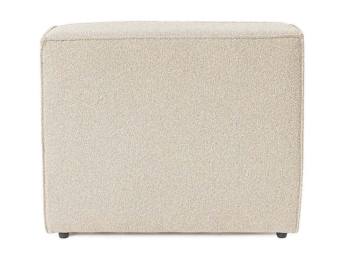 Poltrona elegante de 1 lugar, cor pêssego, 83 x 108 x 65 cm | Estrutura 100% madeira de carpa, tecido 100% linho, espuma 32 DNS | Elegante e confortáv