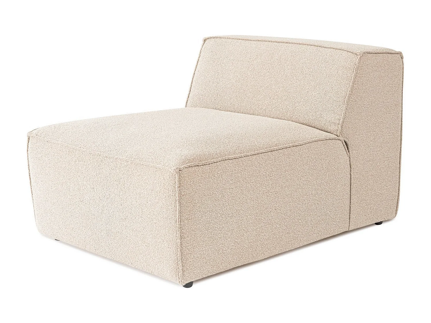 Poltrona elegante de 1 lugar, cor pêssego, 83 x 108 x 65 cm | Estrutura 100% madeira de carpa, tecido 100% linho, espuma 32 DNS | Elegante e confortáv