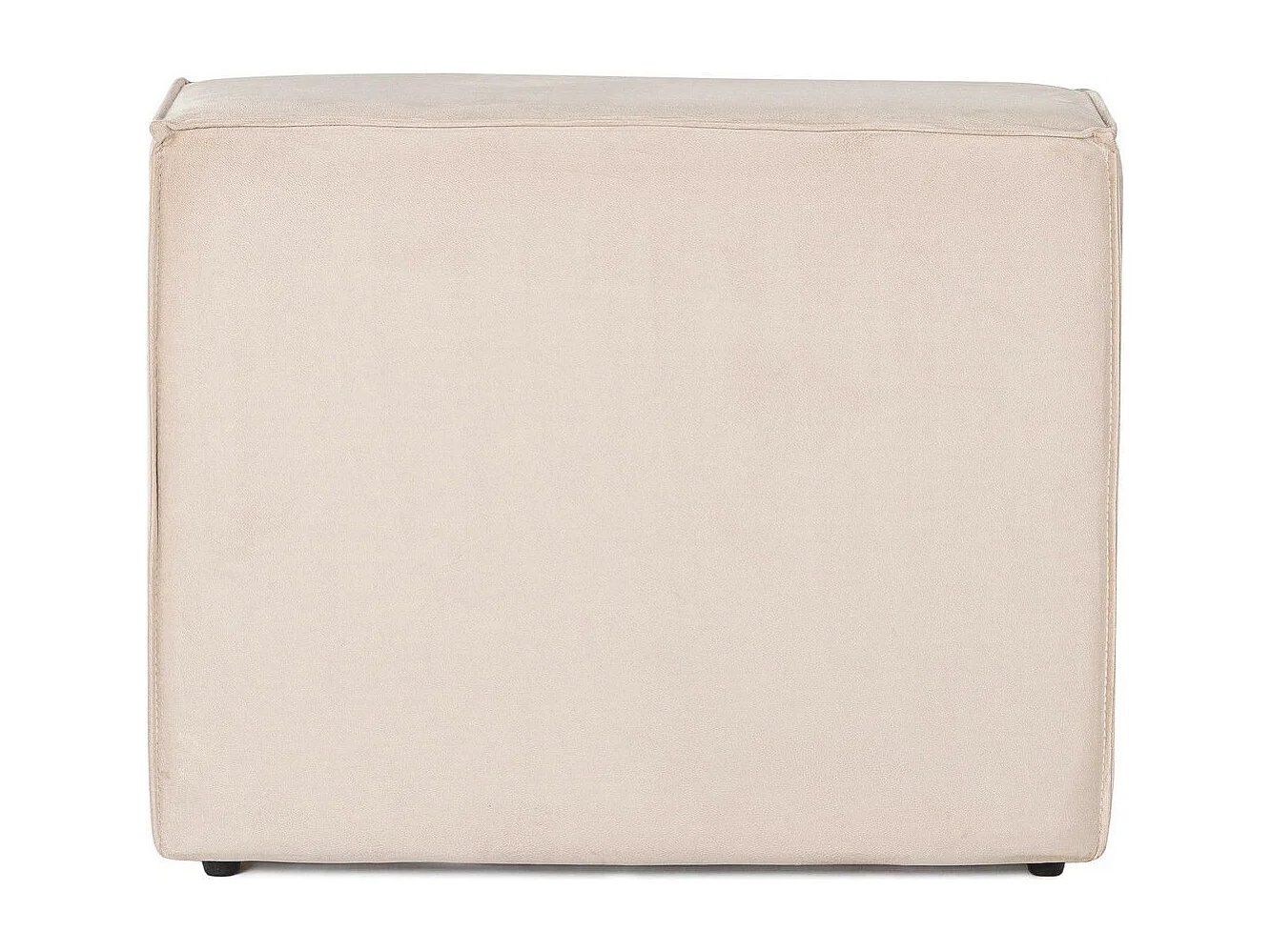 Elegante sillón de 1 plaza, lino color crema, 83 x 108 x 65 cm | Estructura 100% madera de carpe, espuma DNS 32, patas de plástico | Ideal p