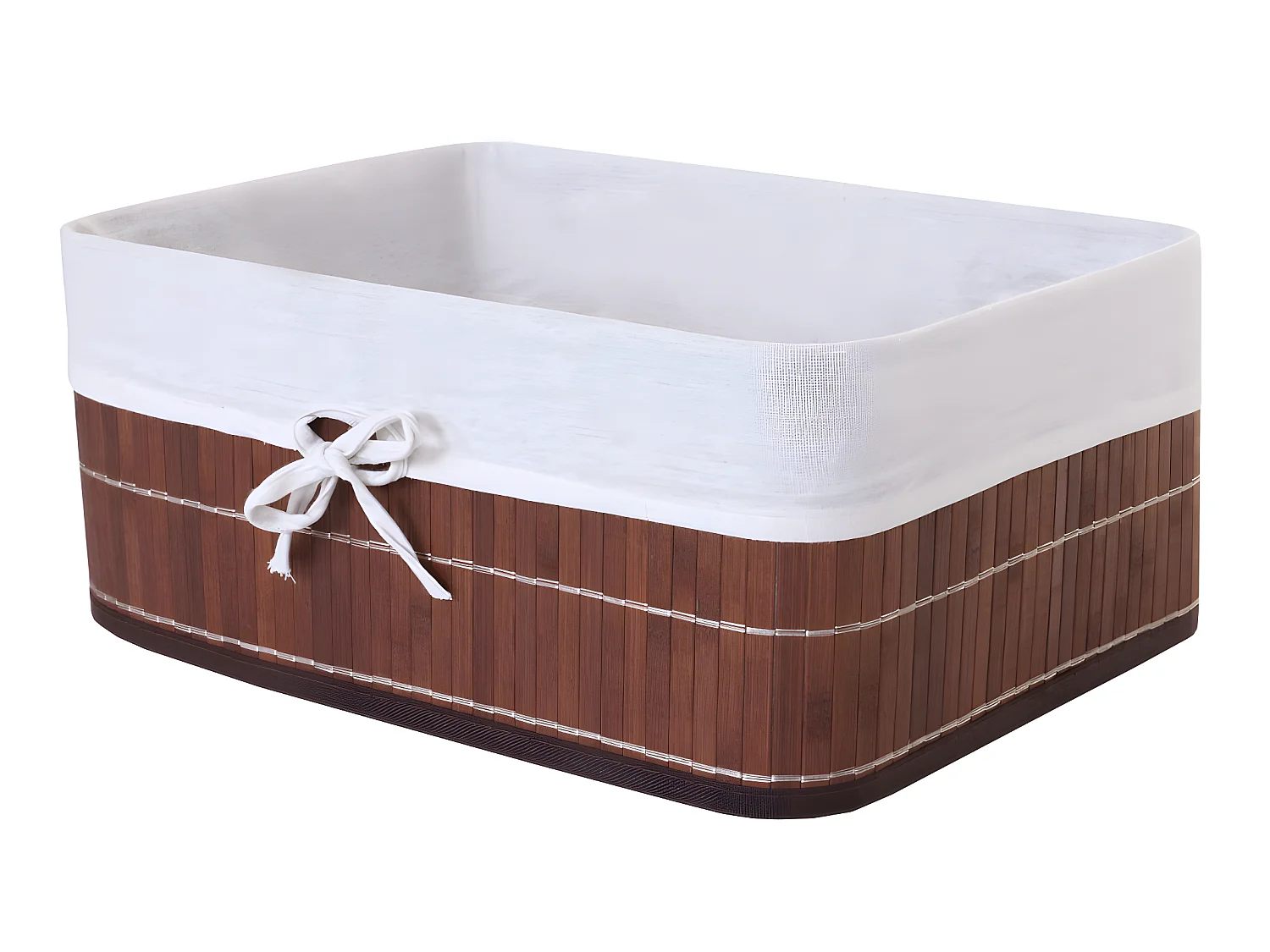 Panier de rangement MCW-C21 (lot de 3),  brun