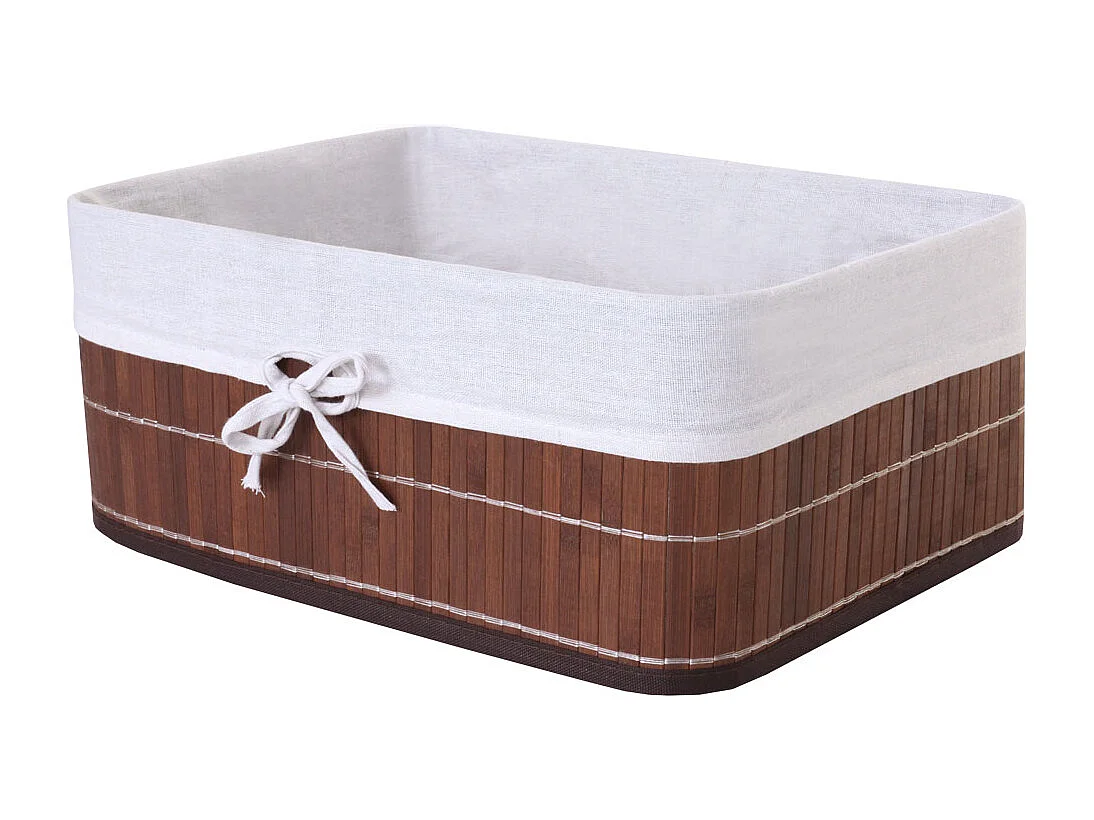 Panier de rangement MCW-C21 (lot de 3),  brun