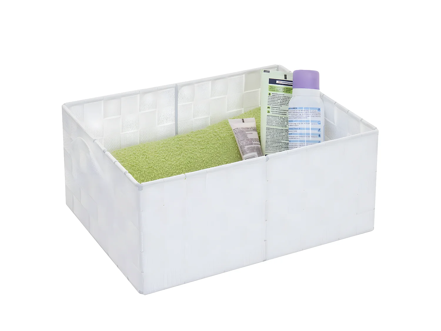 Panier de rangement MCW-C37,  blanc