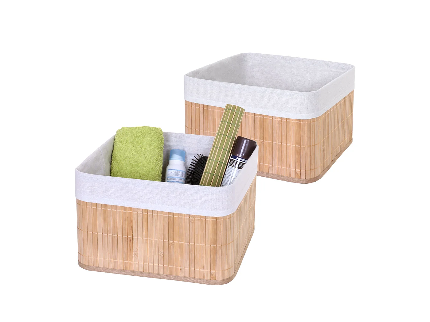 Panier de rangement MCW-C21 (lot de 2),  nature