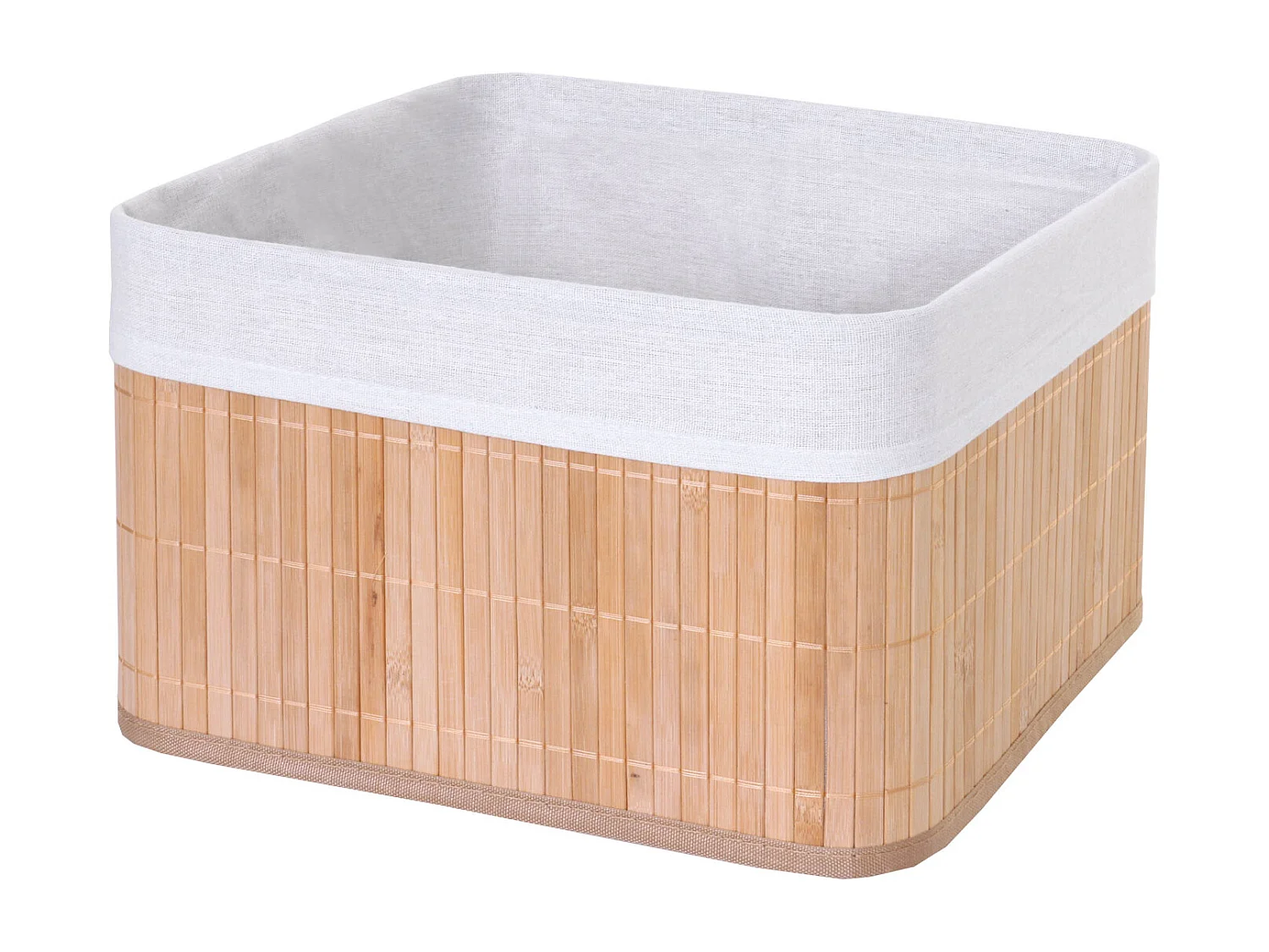 Aufbewahrungskorb MCW-C21 (2er-Set), Naturfarben
