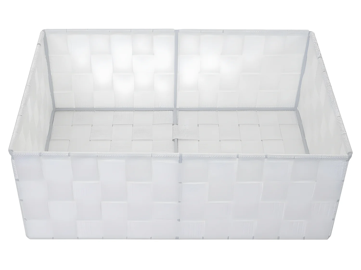 Panier de rangement MCW-C37 (lot de 4),  blanc