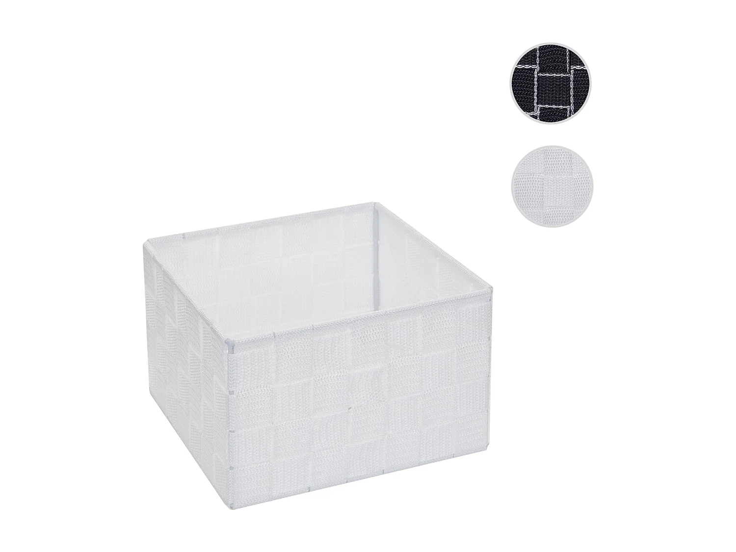 Panier de rangement MCW-C37,  blanc