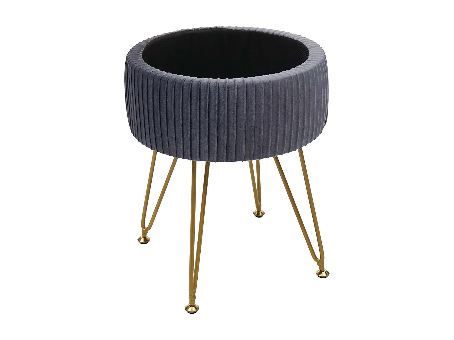 Zitkruk MCW-K47,  lichtgrijs, gouden frame