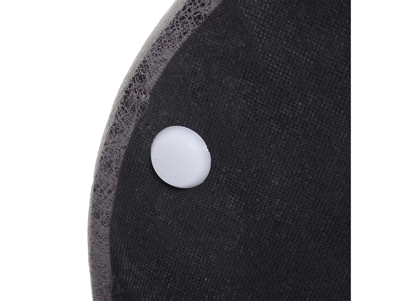 Set of 2 footstools/side tables MCW-K48,  black