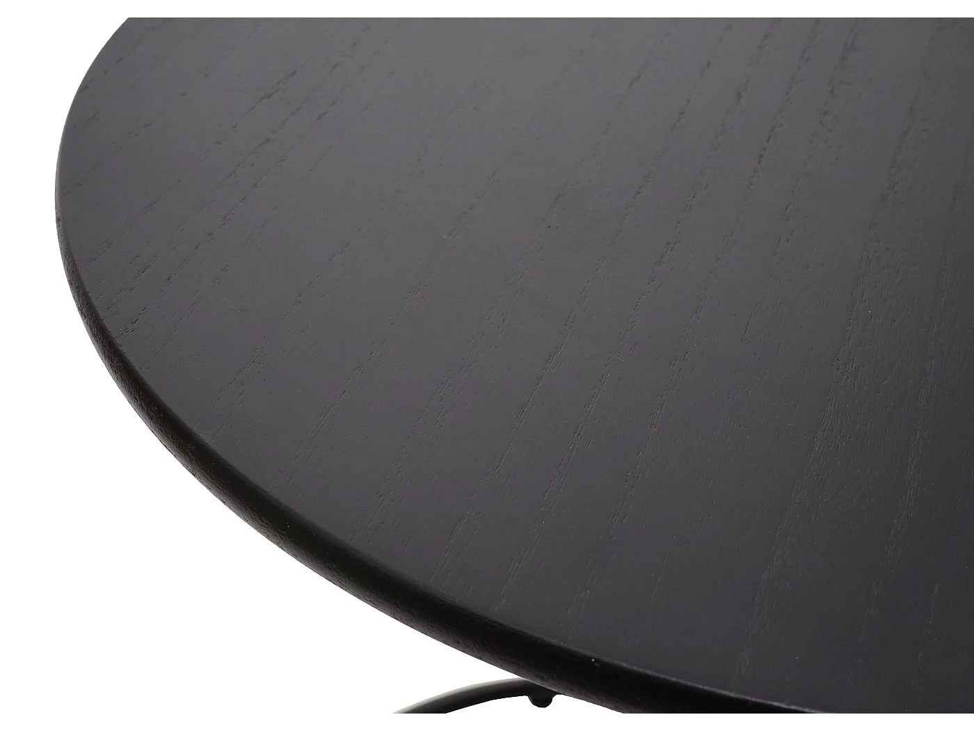 Set of 2 footstools/side tables MCW-K48,  black