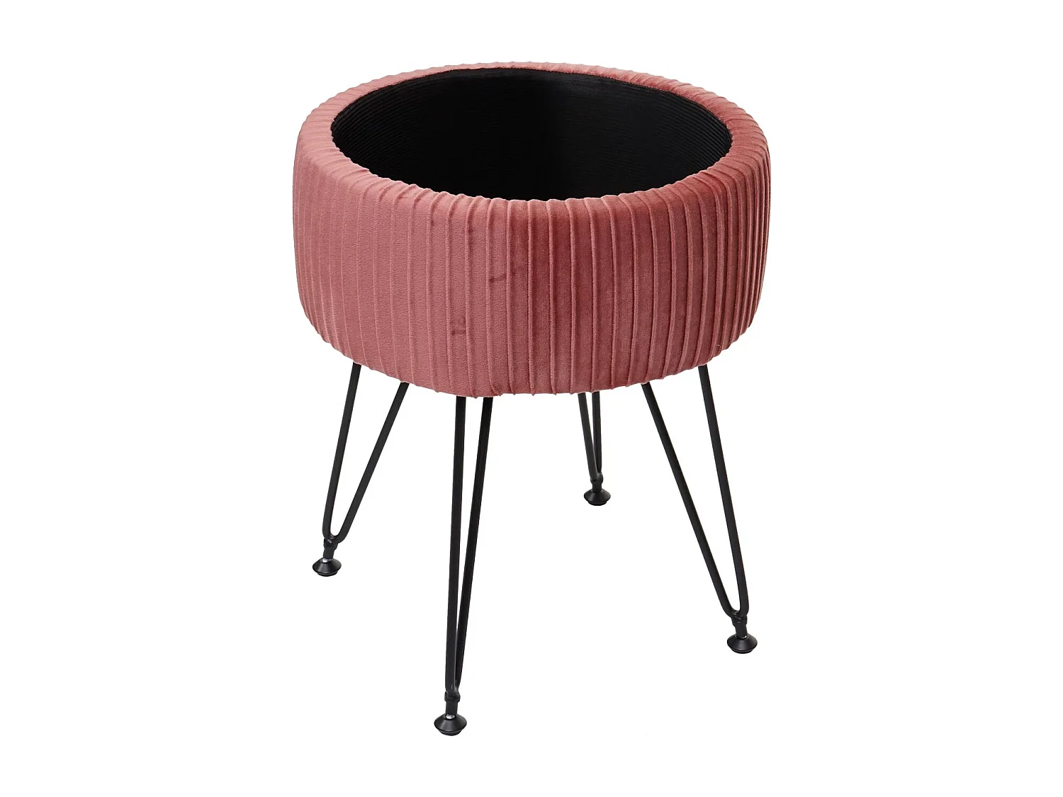 Zitkruk MCW-K47,  roze, zwart frame