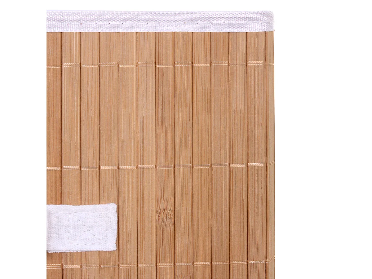 Caixa dobrável MCW-C21 (conjunto de 4),  cor natural