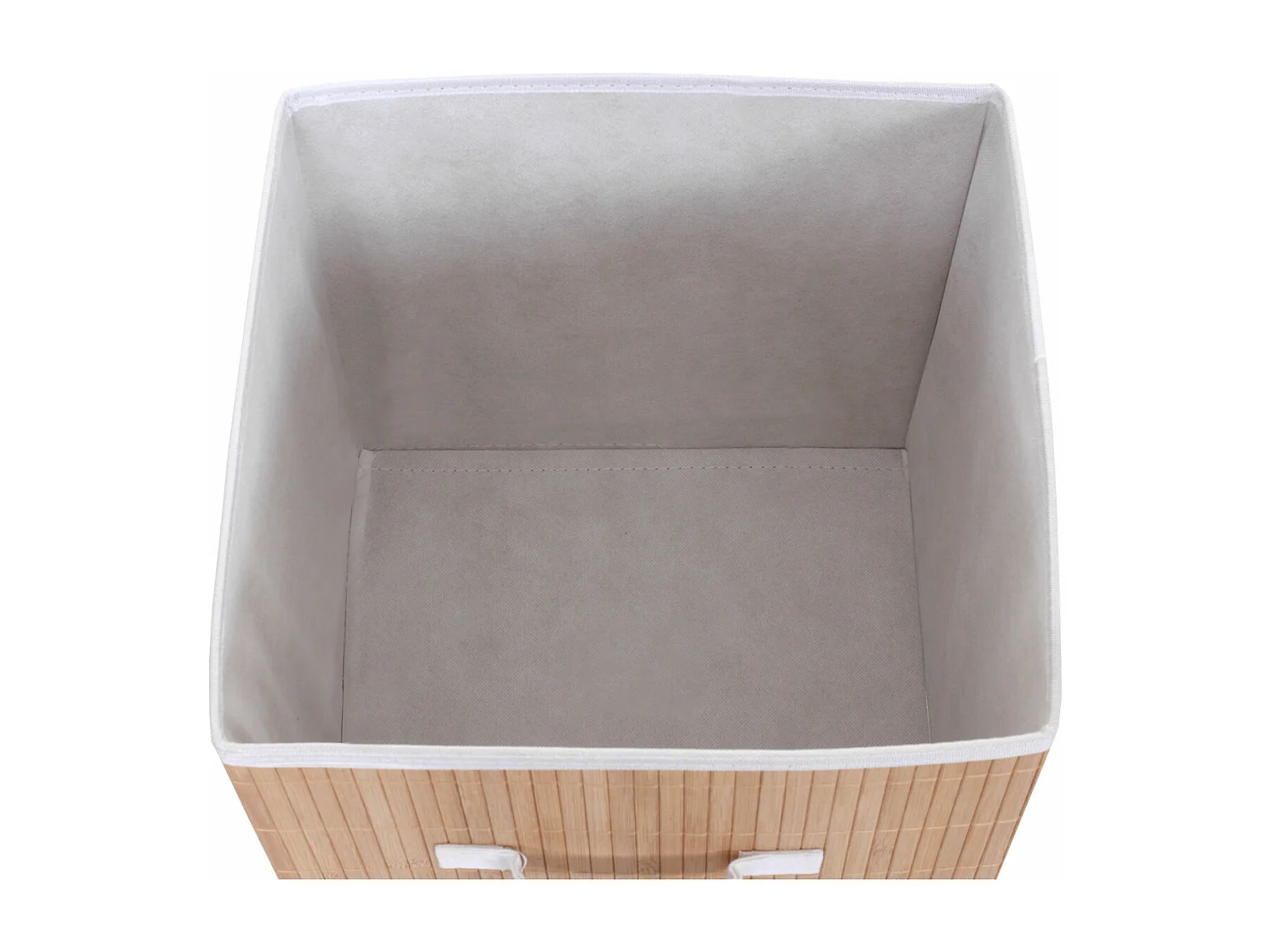 Caixa dobrável MCW-C21 (conjunto de 4),  cor natural