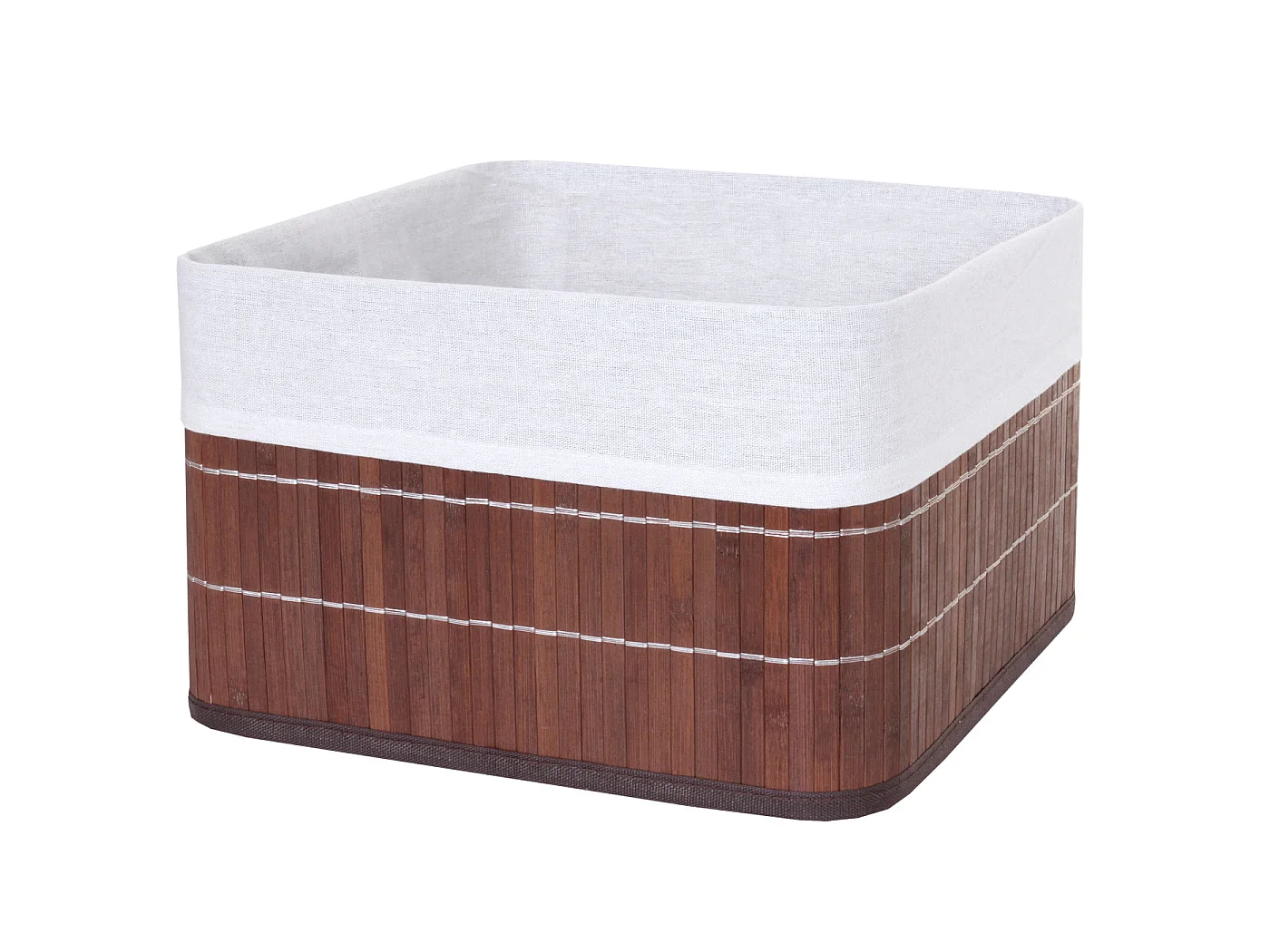 Panier de rangement MCW-C21 (lot de 2),  brun