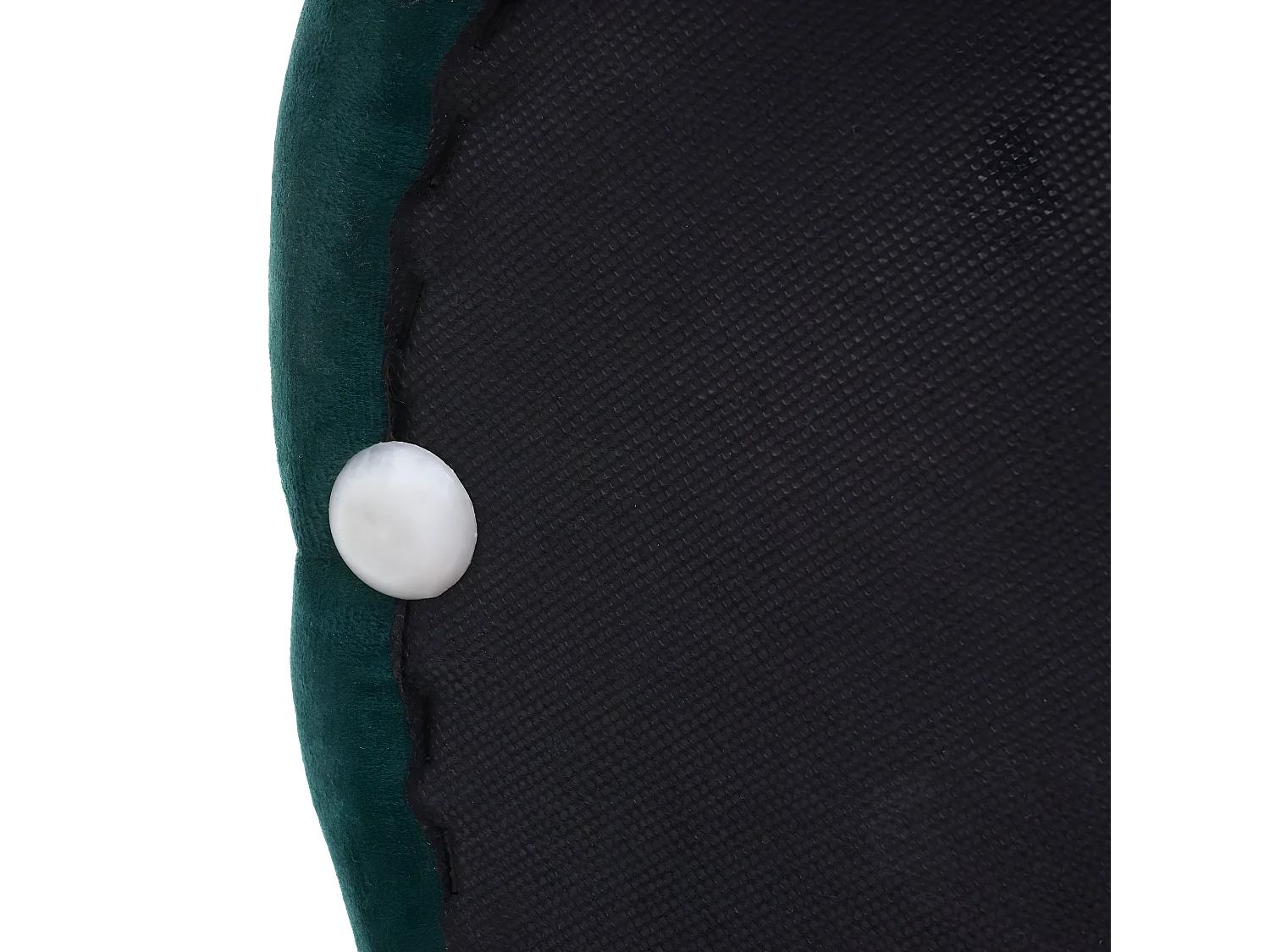 Tabouret MCW-D22,  velours vert foncé