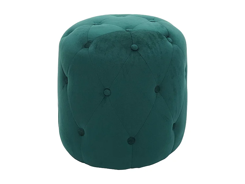 Tabouret MCW-D22,  velours vert foncé