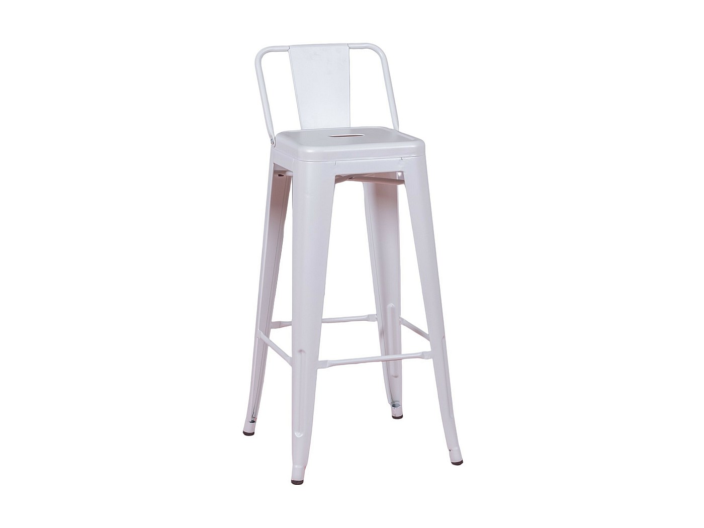 Industriële barkruk Maret antraciet 80cm