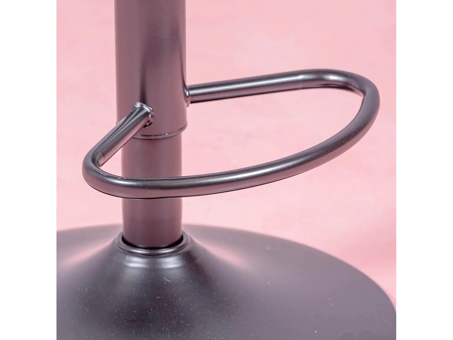 Tabouret réglable recouvert de simili cuir - Denver - Beige