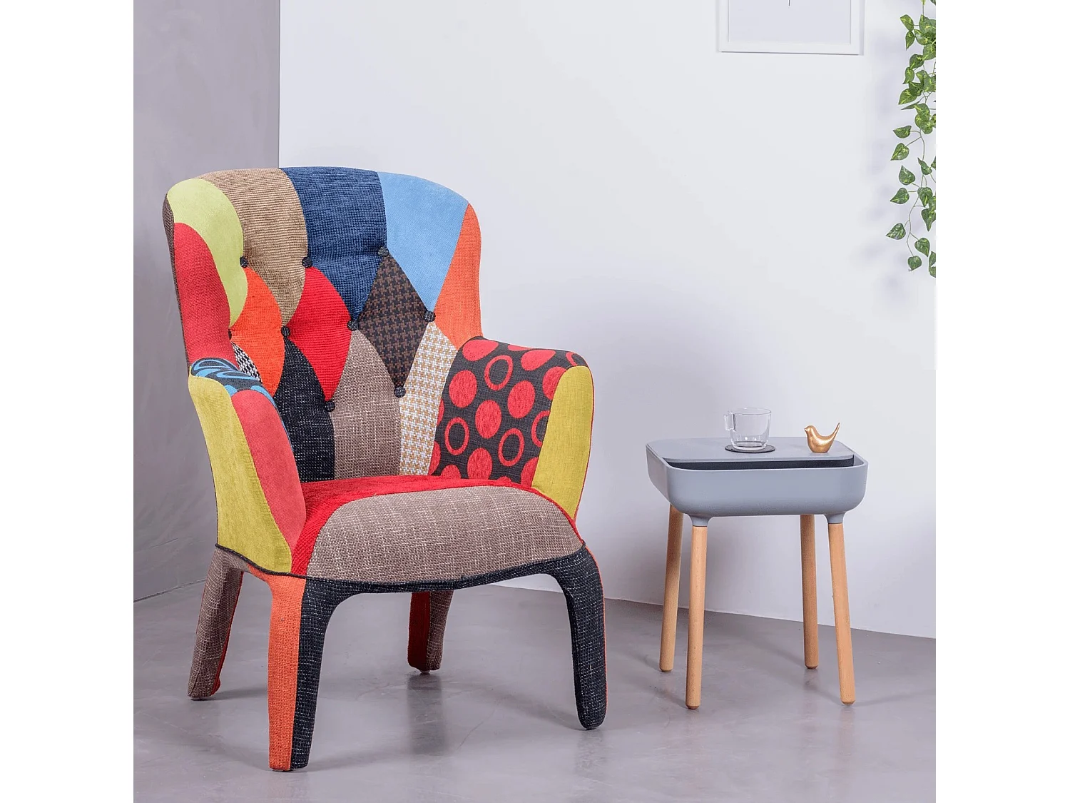 Chair Poltrona Vintage Patchwork Poltrona Vintage Poltrona In