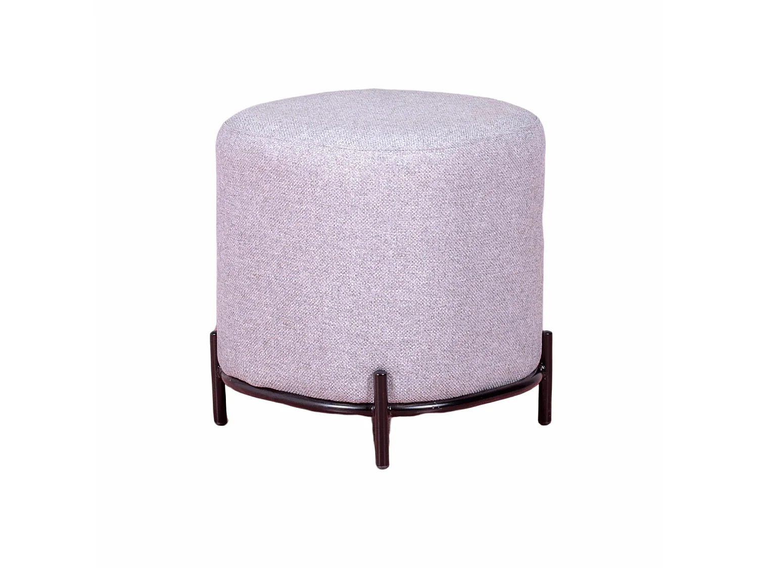 Repose-pieds pour le canapé au design minimaliste - Clair - Gris