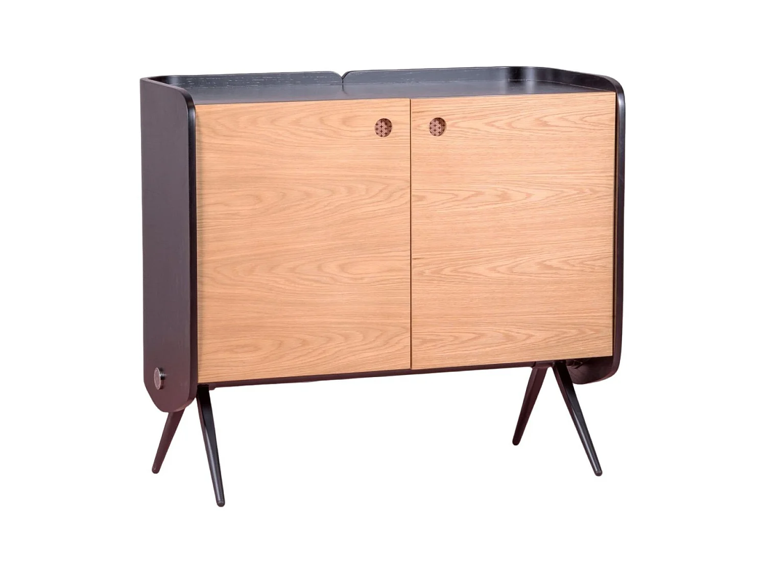 Meuble console en bois de chêne massif - Madison - Roble Americano